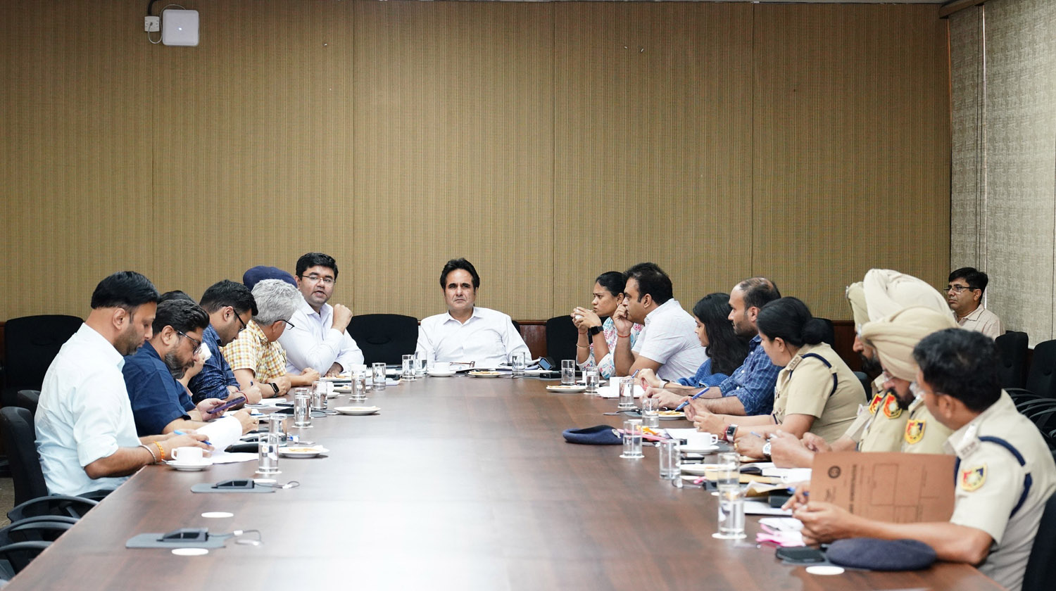 meeting was convened today on 30 May 2024 by the District Election Officer, Sh Vinay Pratap Singh in the presence of Sh. S.S. Gill, General Observer, Lok Sabha Elections 2024